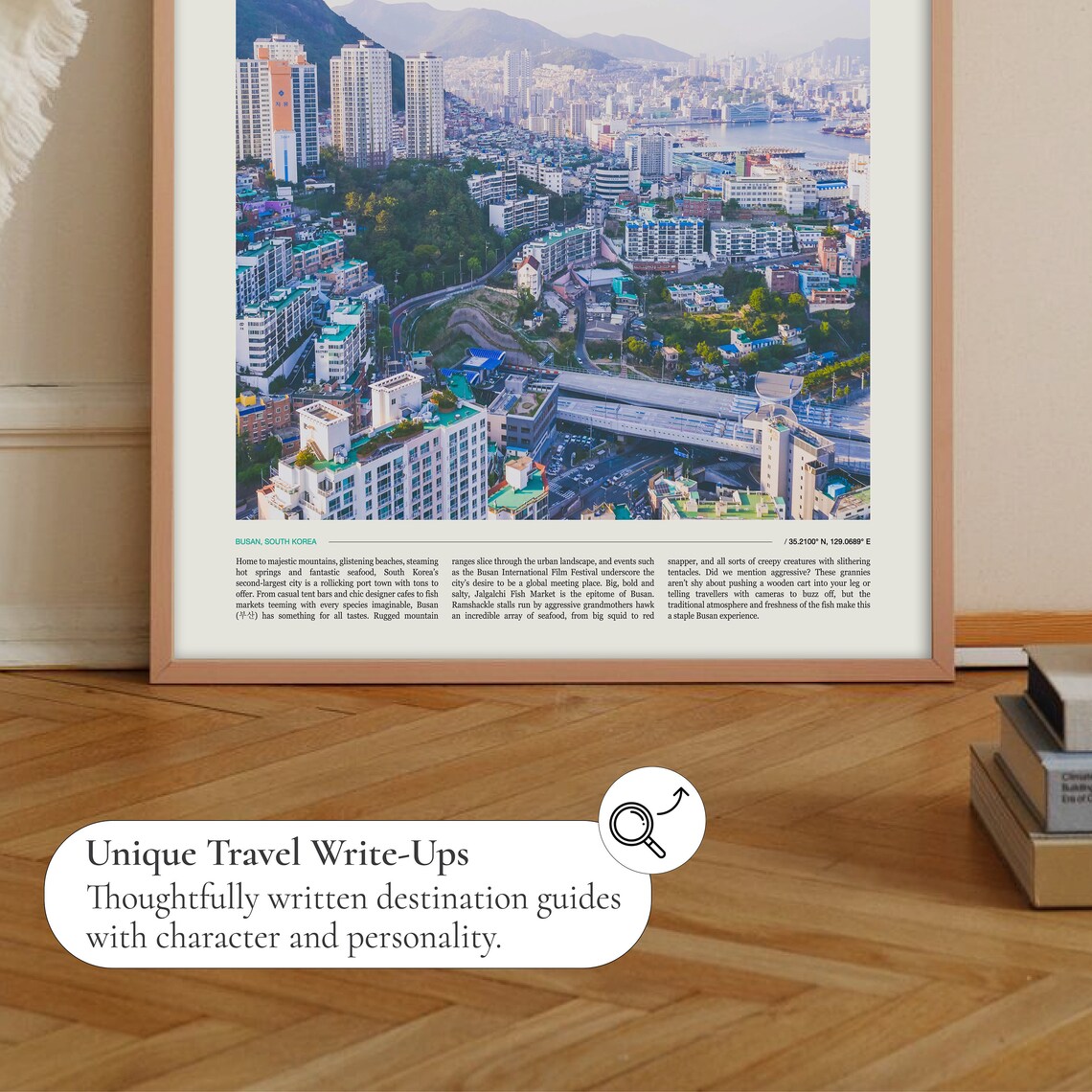 Busan Travel Poster, South Korea Wall Art - Image 2