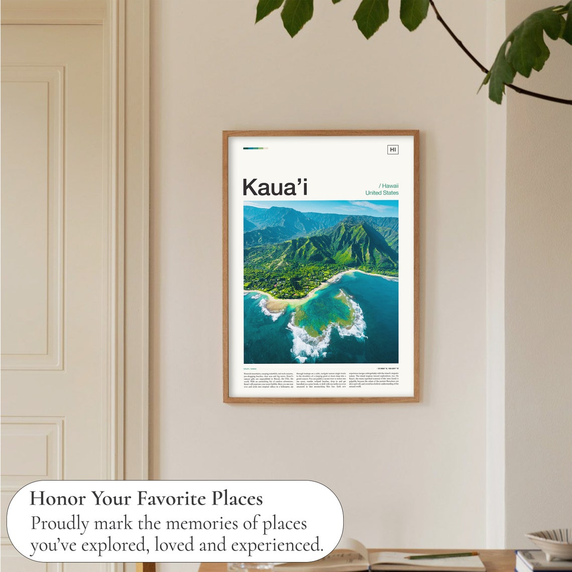Kauai Print Kauai Poster Kauai Wall Art Kauai Art Print Kauai Decor Kauai Photo Kauai Photography Kauai Travel Hawaii Print - Image 5