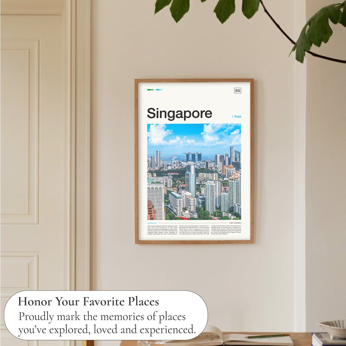 Singapore Photography Travel Poster - Image 5