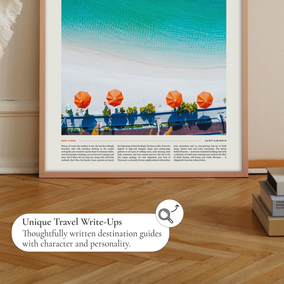 Miami Beach Wall Art Print - Image 2