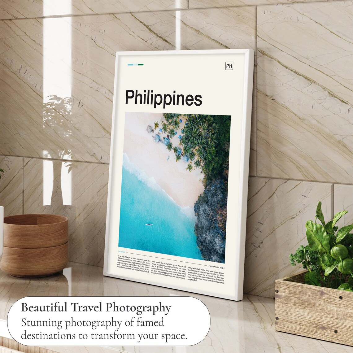 Philippines Travel Poster, Filipino Wall Art Print - Image 4