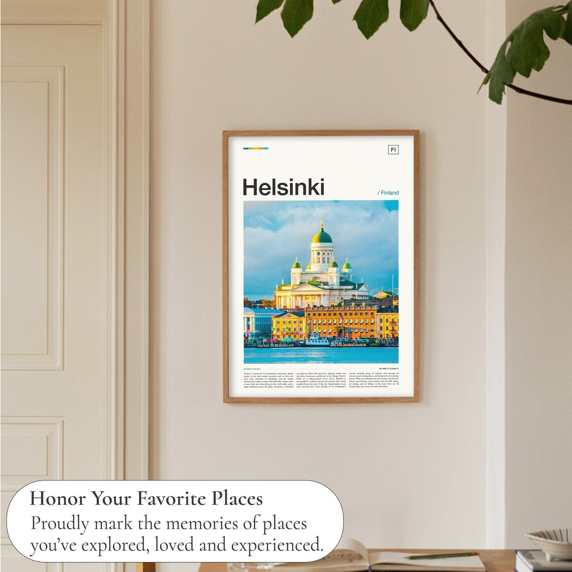 Helsinki Finland Travel Poster - Image 5
