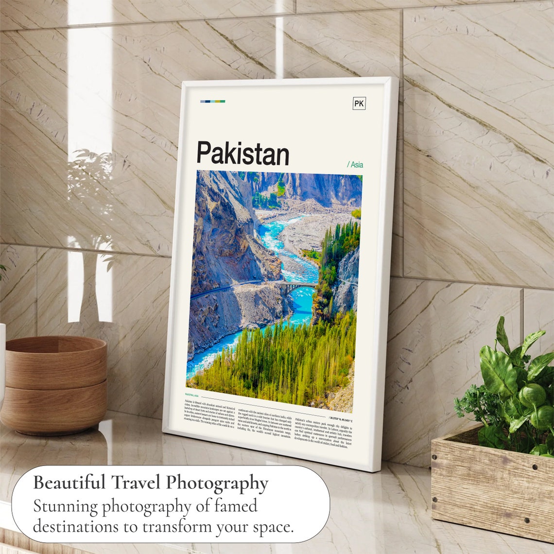 Pakistan Print Pakistan Poster Pakistan Wall Art Pakistan Art Pakistan Photo Pakistan Art Print Pakistan Photography Pakistan Decor - Image 4