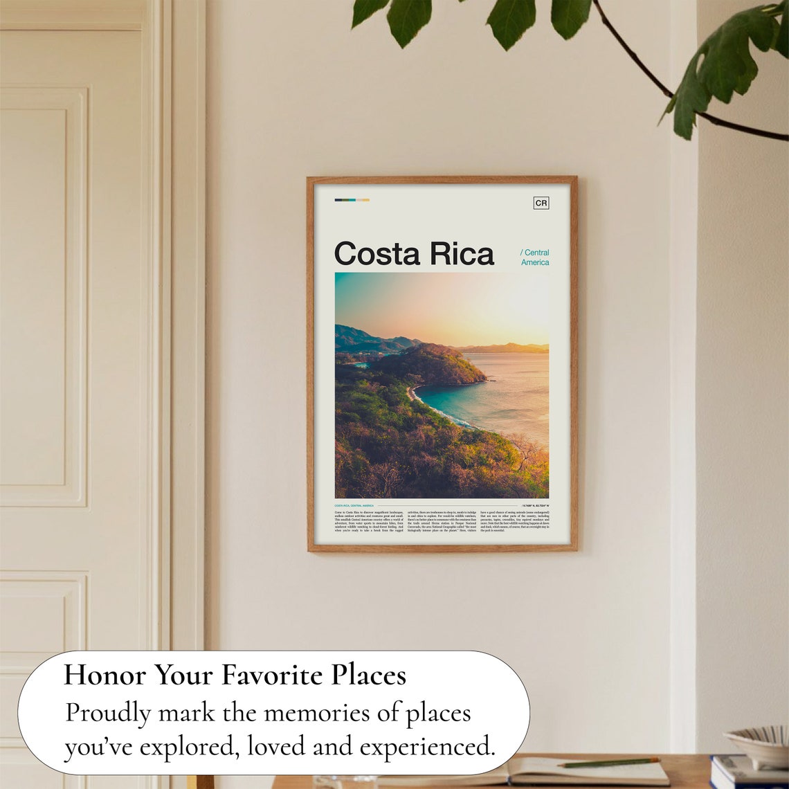 Costa Rica Print Costa Rica Poster Costa Rica Wall Art Costa Rica Art Print Costa Rica Photo Costa Rica Travel Costa Rica Decor - Image 5