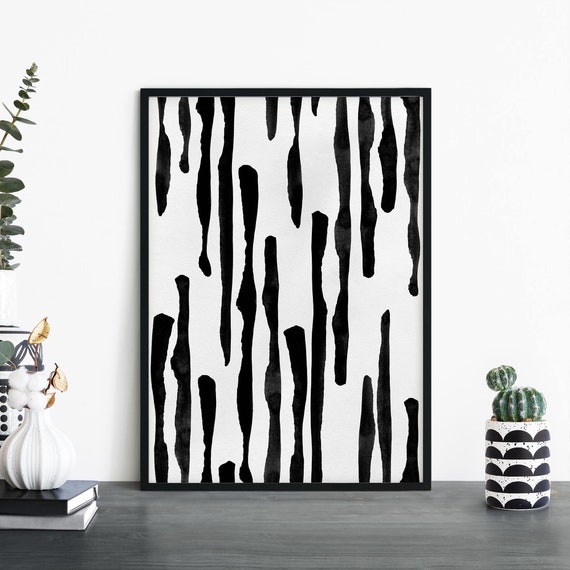 Bark Safari Abstract Print Wall Art 4x6 5x7 A4 A3 A2 A1