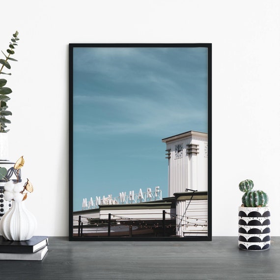 Manly Wharf Sydney Australia Print Wall Art A4 A3 A2 A1