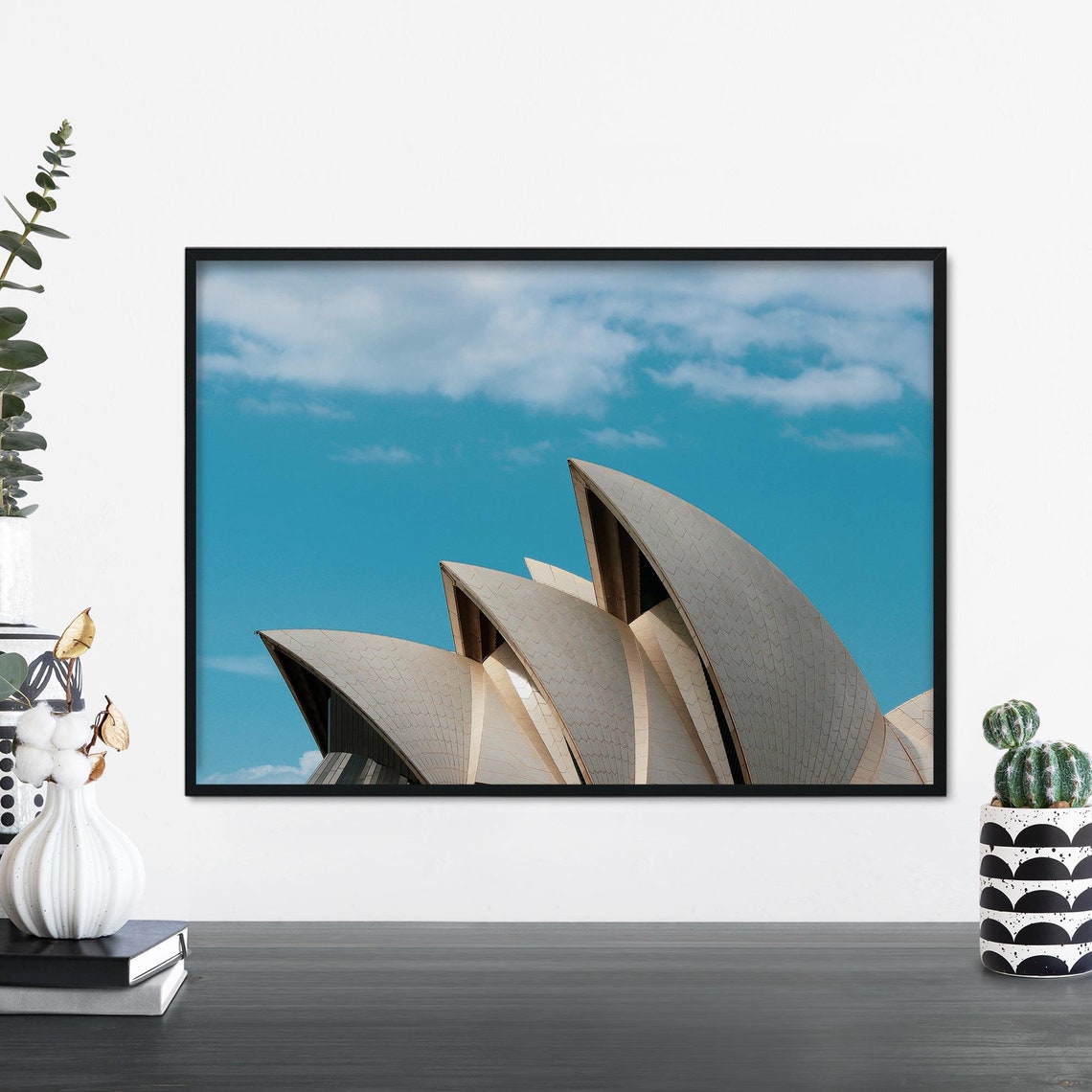 Sydney Opera House Shells Close-Up Australia Photography Poster
