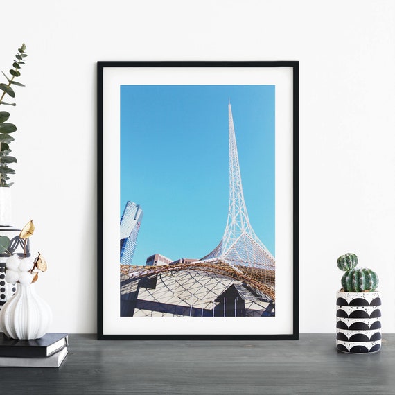 Arts Centre Melbourne Australia Print Wall Art A4 A3 A2 A1