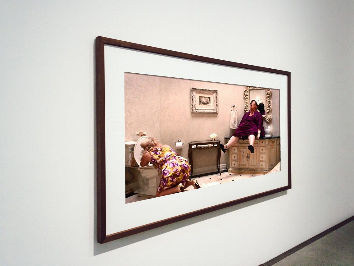 Bridesmaids Movie Bathroom Poster, Funny Bathroom Decor - Image 4