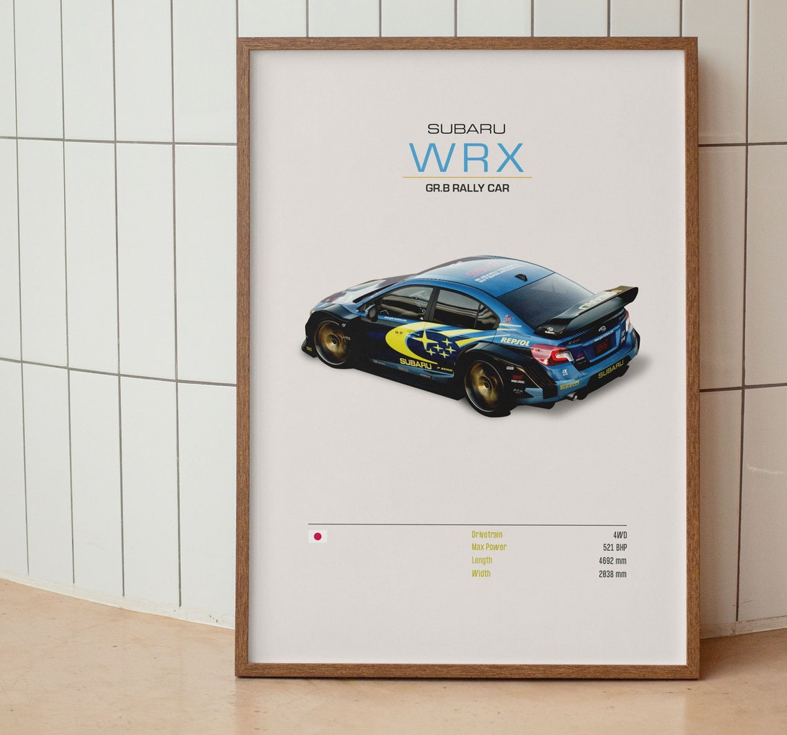 Subaru Wrx Poster Subaru Wrx Gr B Subaru Wrx Rally Car Subaru Poster Subaru Rally Car Poster Subaru Impreza Download