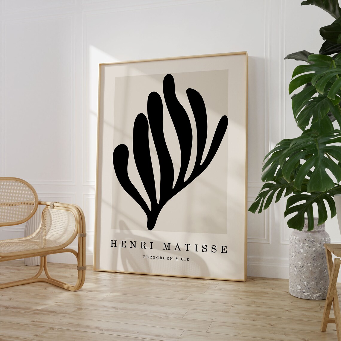 Matisse Beige Cut Outs Print Neutral Tones Poster Printable Poster Modern Minimalist Art Print Set Abstract Art Print