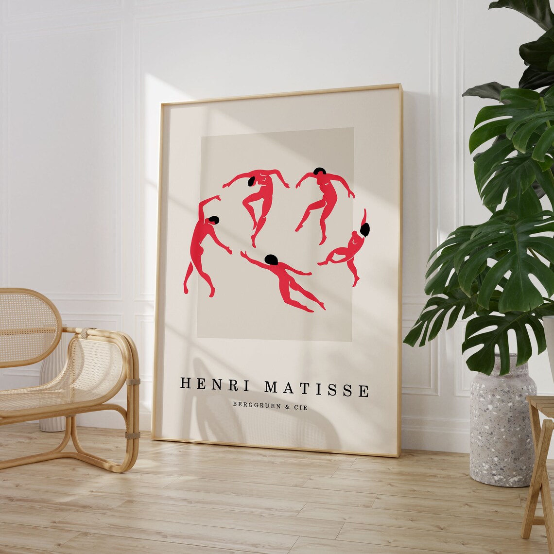 Henri Matisse The Dance Minimalist Art Print