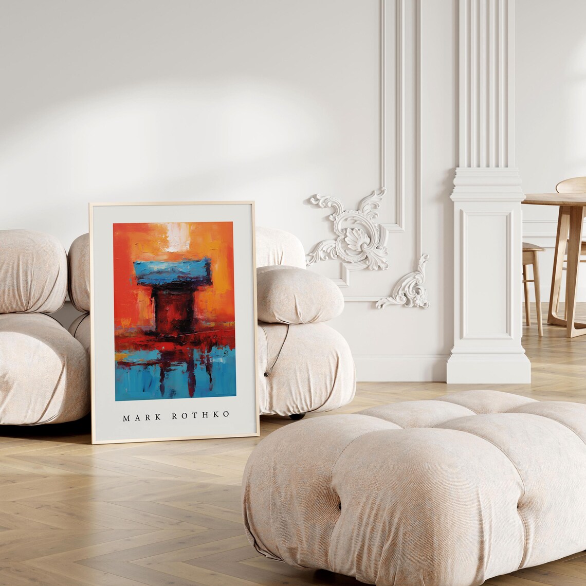 Mark Rothko Abstract Poster, Modern Living Room Decor - Image 4
