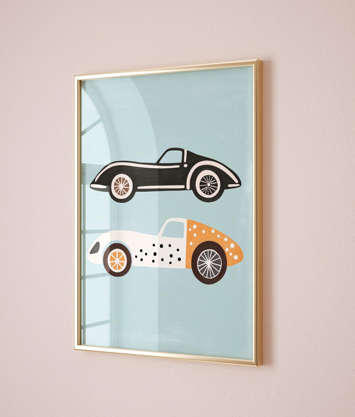 Sports Car Wall Art Kids Room Decor Boys Room Poster Playroom Nursery Car Print Race Car Art Baby Boy Room Decor - Image 2