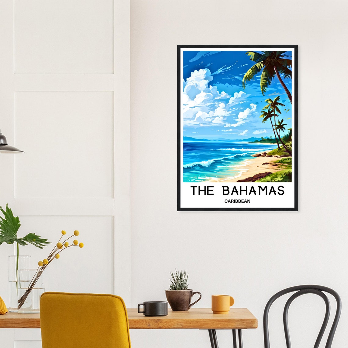 Bahamas Travel Poster Bahamas Travel Print The Bahamas Print Bahamas Art Print Bahamas Travel Gift Bahamas Wall Print Bahamas Art Gift - Image 2