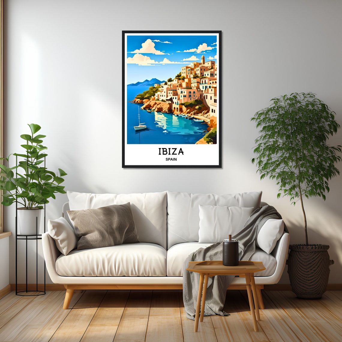 Ibiza Travel Poster Ibiza Travel Print Ibiza Travel Art Ibiza Poster Ibiza Travel Gift Ibiza Art Print Ibiza Gift For Travel Lover Spain - Image 3