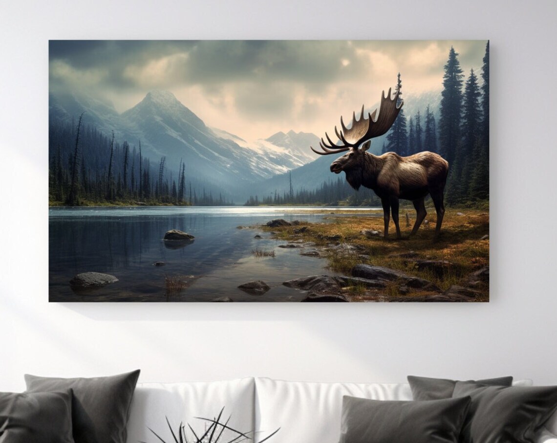 Canada Nature Landscape Art Print, Home Decor