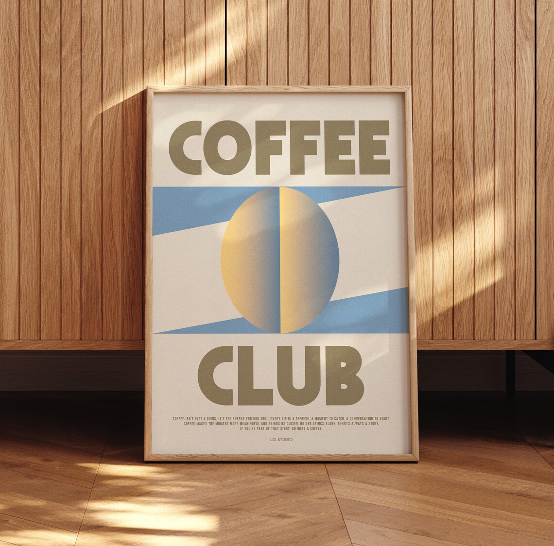 Coffee Club No1 Modern Poster - Image 3
