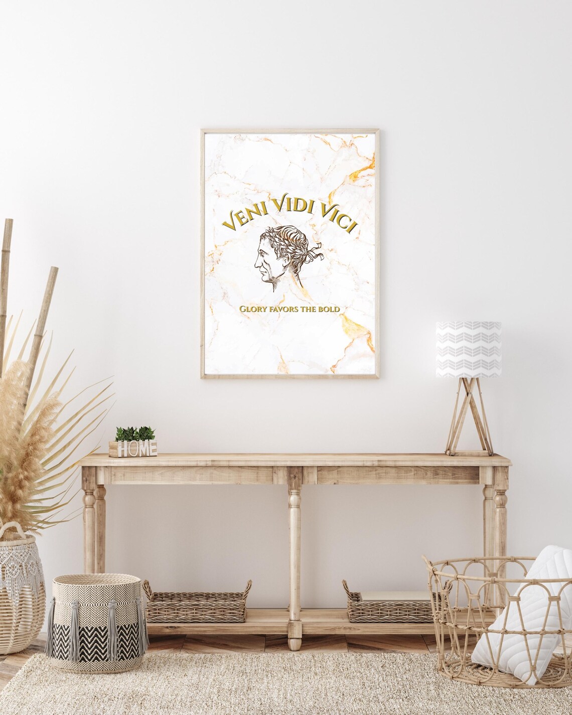 Veni Vidi Vici Latin Quote, Roman Caesar