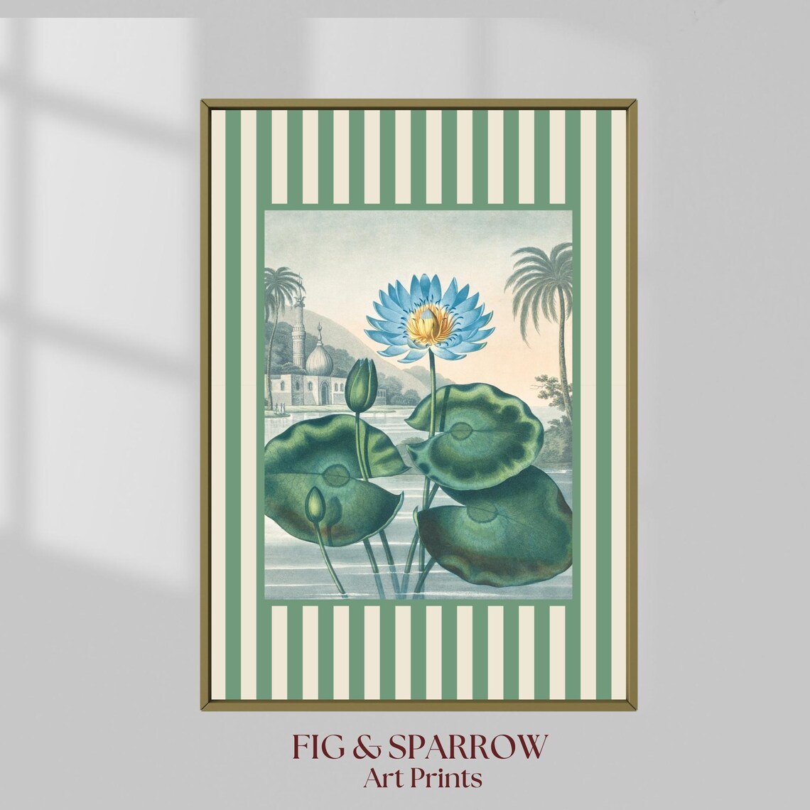 Vintage Botanical, Tropical Wall Art Print