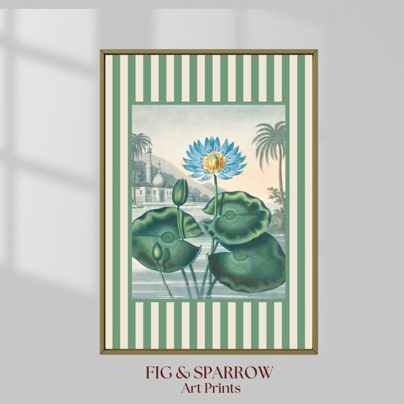 Vintage Botanical, Tropical Wall Art Print