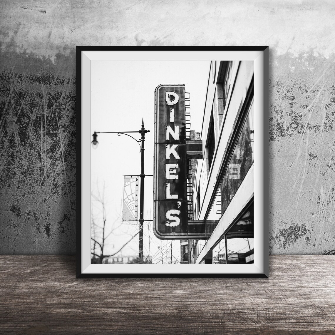 Dinkels Bakery Lakeview Chicago, Vintage Travel Poster - Image 2
