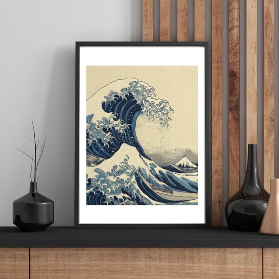 Hokusai Great Wave Off Kanagawa Japanese Ukiyoe Classic Art Poster