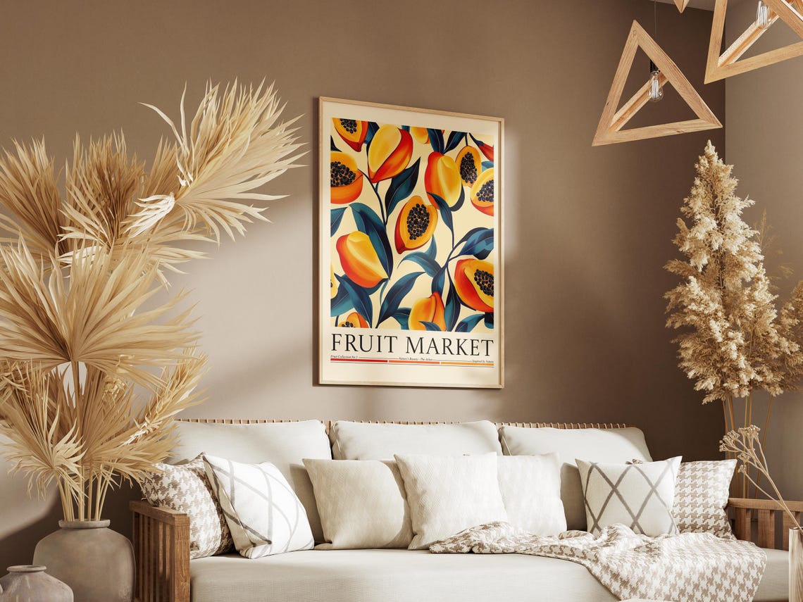 Ackee Fruit Market, Kitchen Wall Decor - Image 6