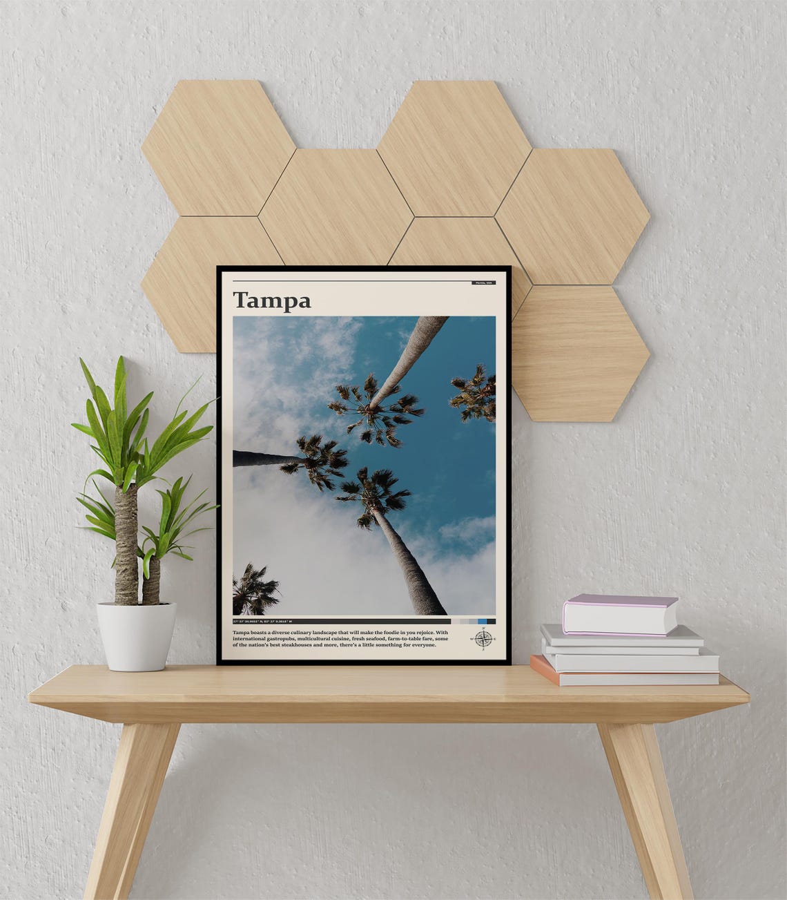 Travel Photography Tampa Print Tampa Wall Art Tampa Poster Tampa Photo Tampa Poster Print Tampa Wall Decor Florida Poster Print - Image 3