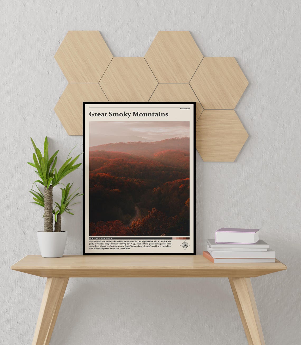 Travel Photography Great Smoky Mountains National Park Print Great Smoky Mountains Wall Art United States Great Smoky Mountains Poster - Image 3