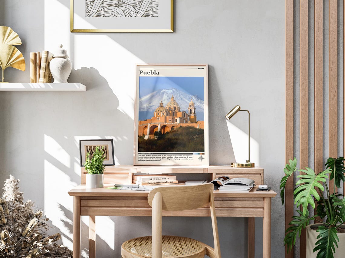 Travel Photography Puebla Print Puebla Wall Art Puebla Poster Puebla Photo Puebla Poster Print Mexico Puebla Wall Decor - Image 4