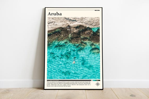 Travel Photography Aruba Print Aruba Wall Art Aruba Poster Aruba Photo Aruba Poster Print Aruba Wall Decor Caribbean Decor