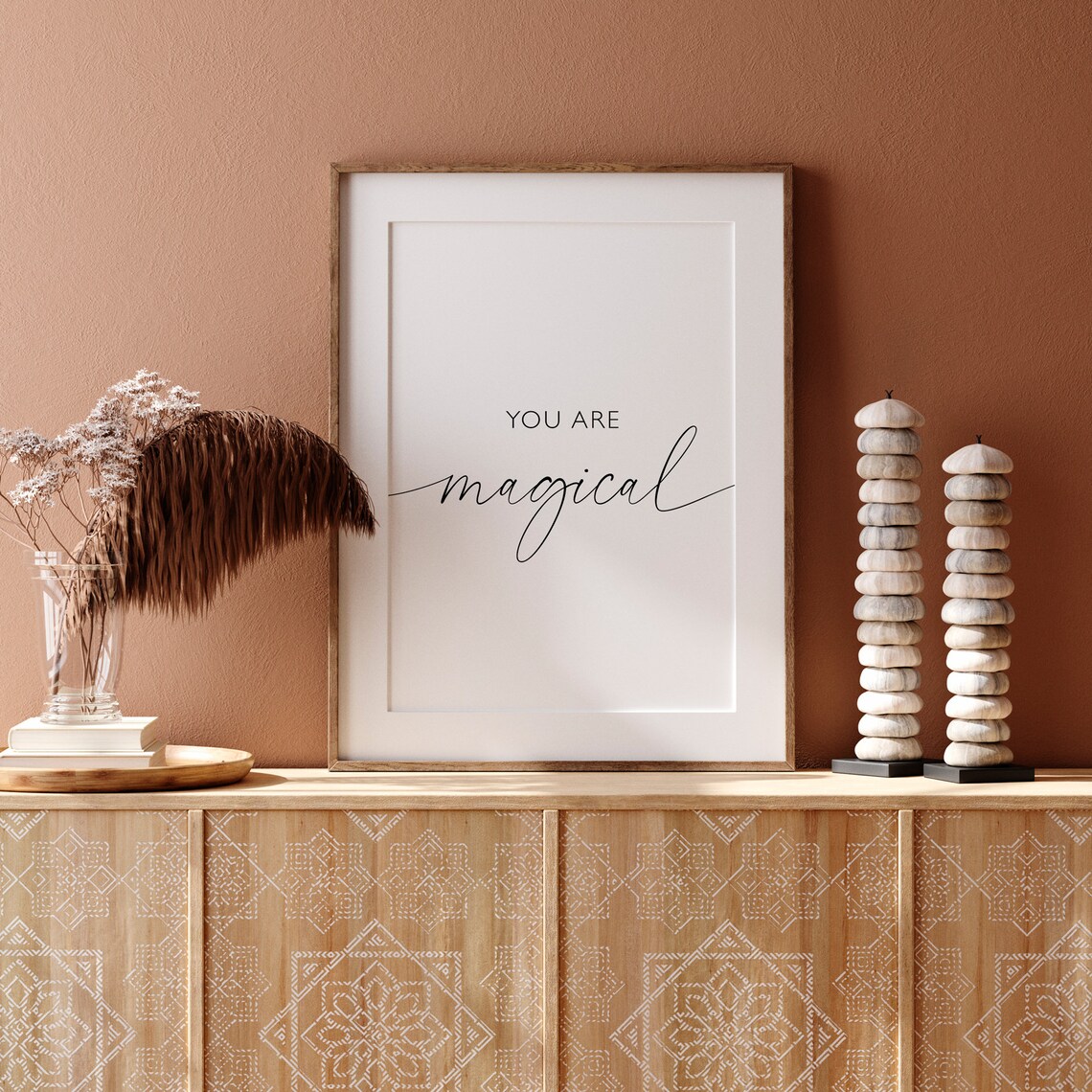 You Are Magical Nursery Decor, Minimal Poster - Image 3