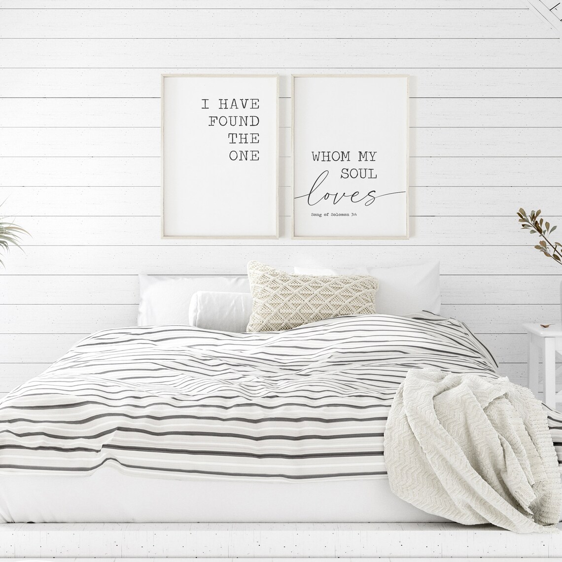 I Have Found The One Whom My Soul Loves Song Of Solomon Quote Set Poster - Image 5