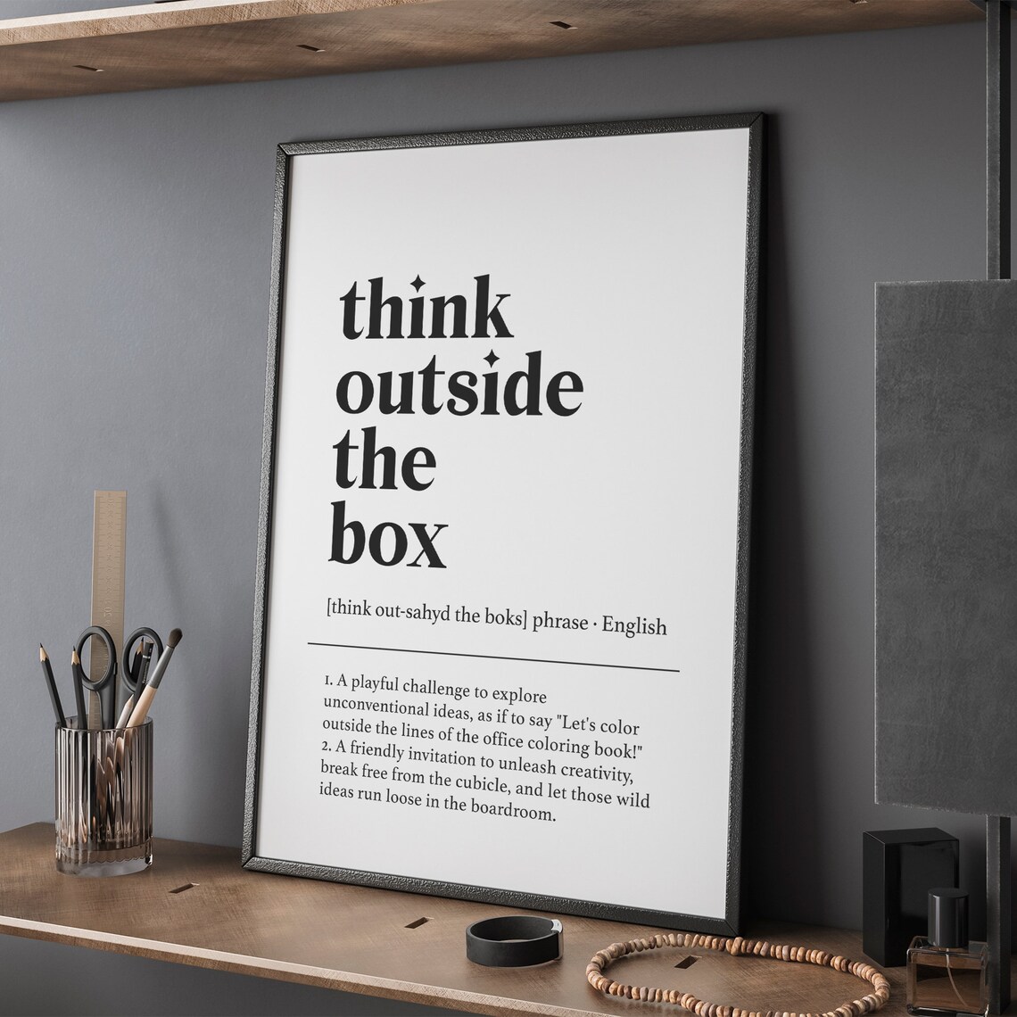 Home Office Wall Art, Funny Office Decor - Image 3