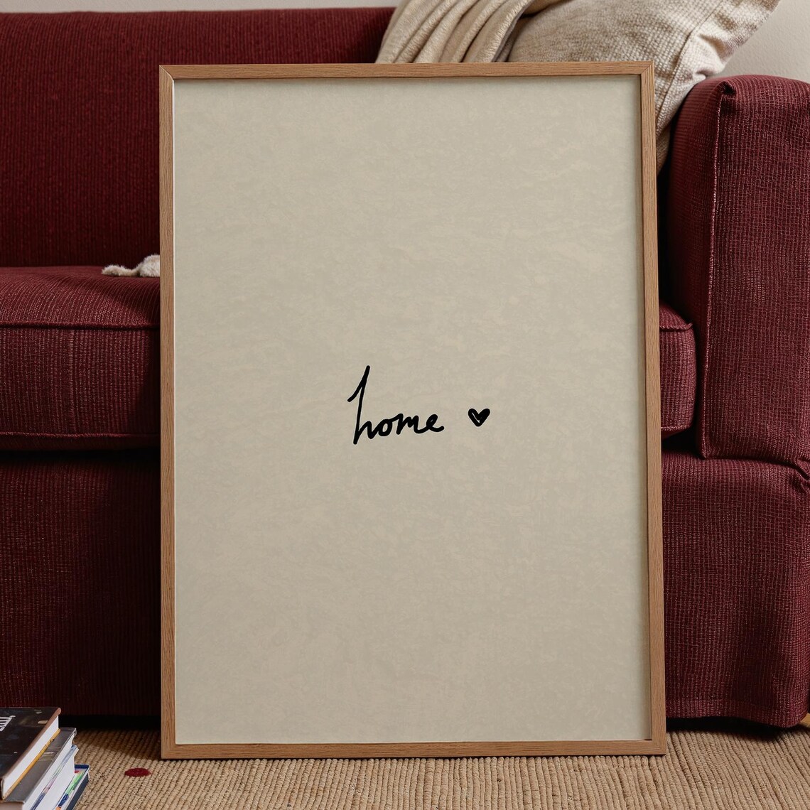 Home Art Print, Living Room Entryway Decor