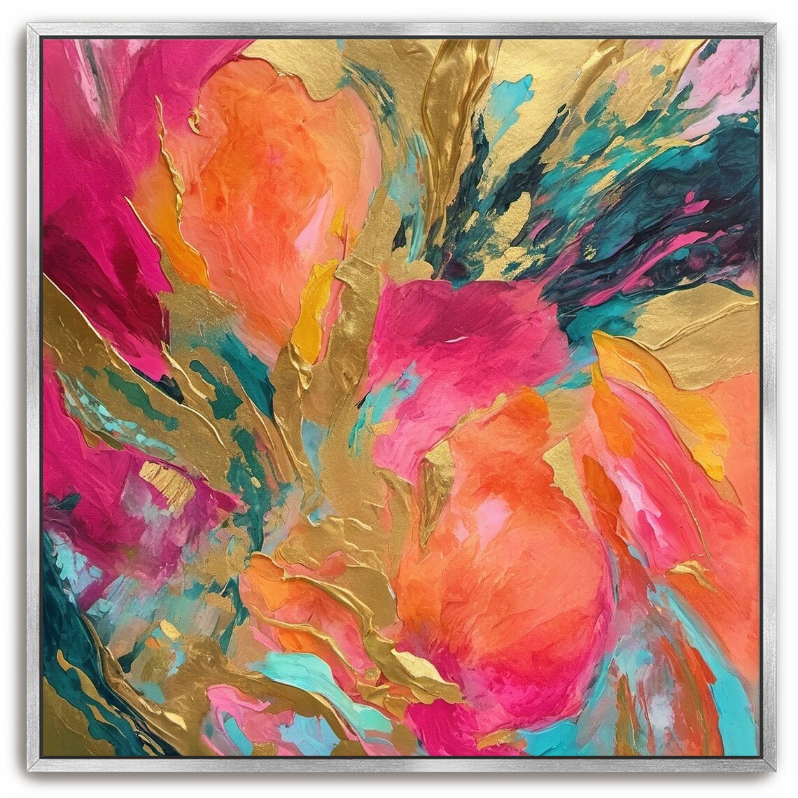 Afterglow Abstract Acrylic Art Print, Modern Wall Decor - Image 3