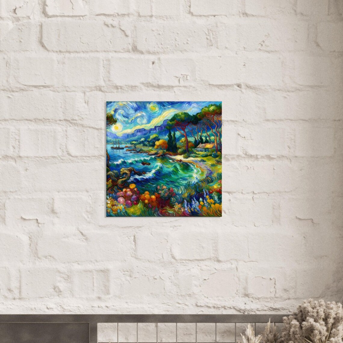 Margaret River Tranquility, Impressionism Wall Art Print - Image 2