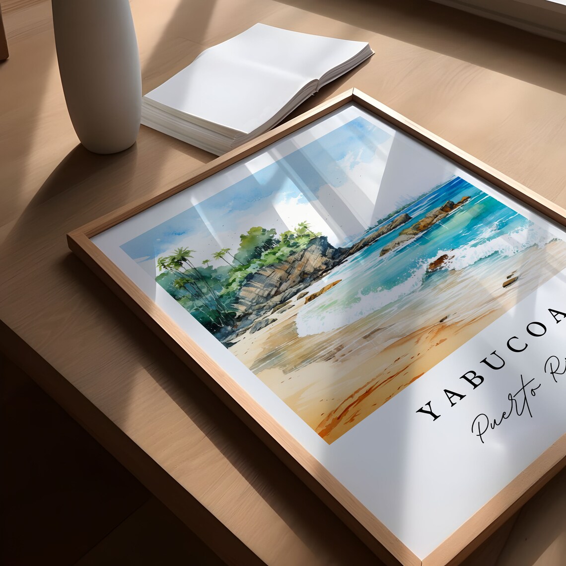 Yabucoa PR Poster Print, Puerto Rico Custom Text - Image 5