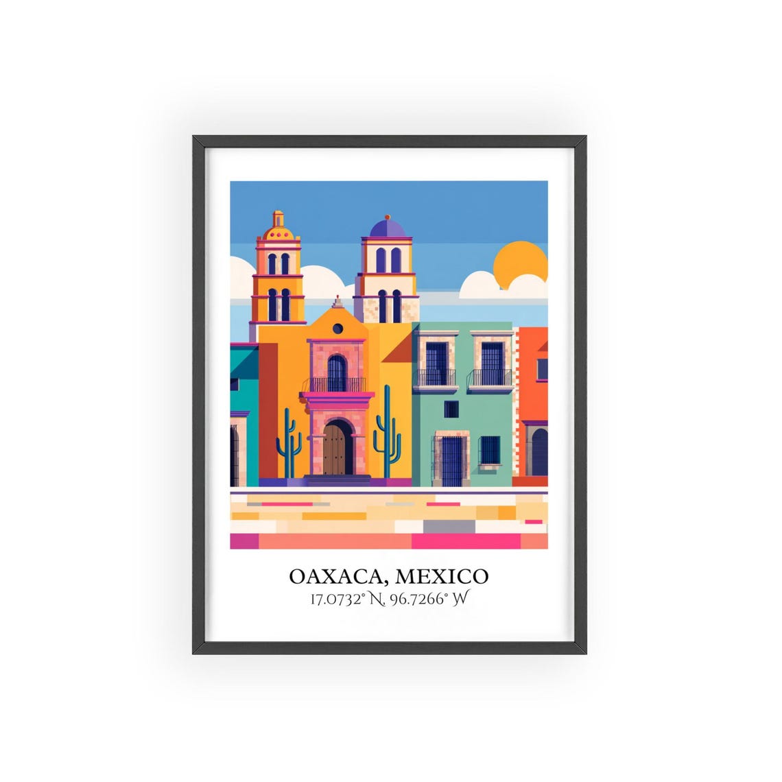 Oaxaca Art Retro Travel Mexico Home Decor Gift Prints Housewarming - Image 2