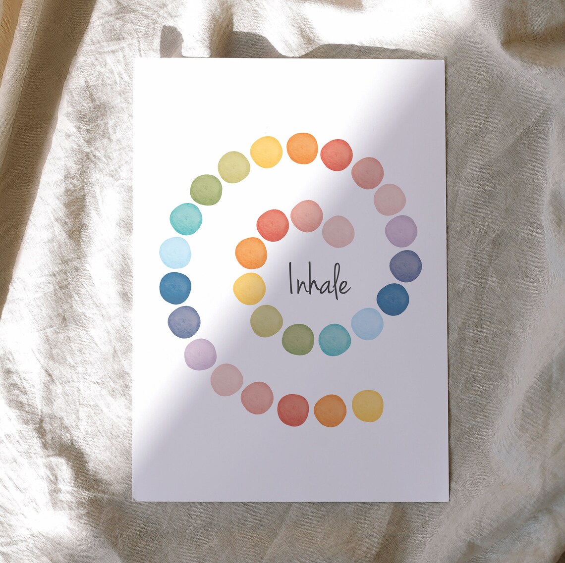Inhale Exhale Posters, Counseling Office Decor - Image 5