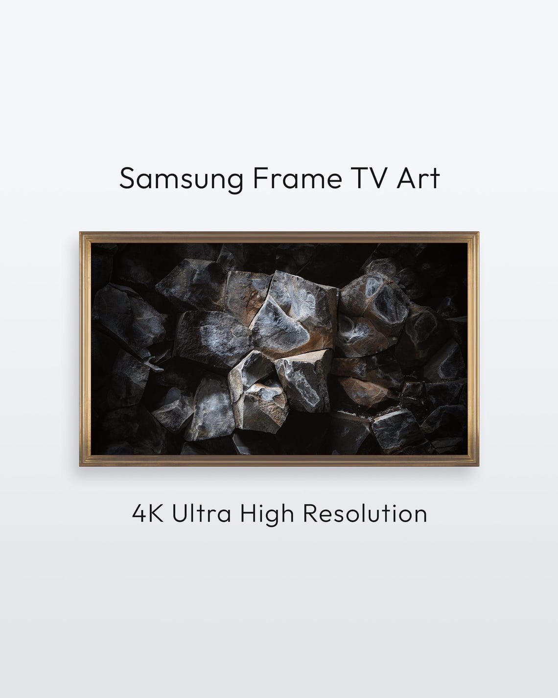 Lava Rock Samsung Frame Tv Art Iceland Nature Photography 4k Print
