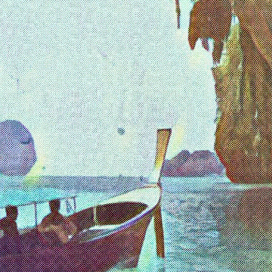 Krabi Thailand Limestone Karst Cliffs Longtail Boat Travel Poster - Image 4