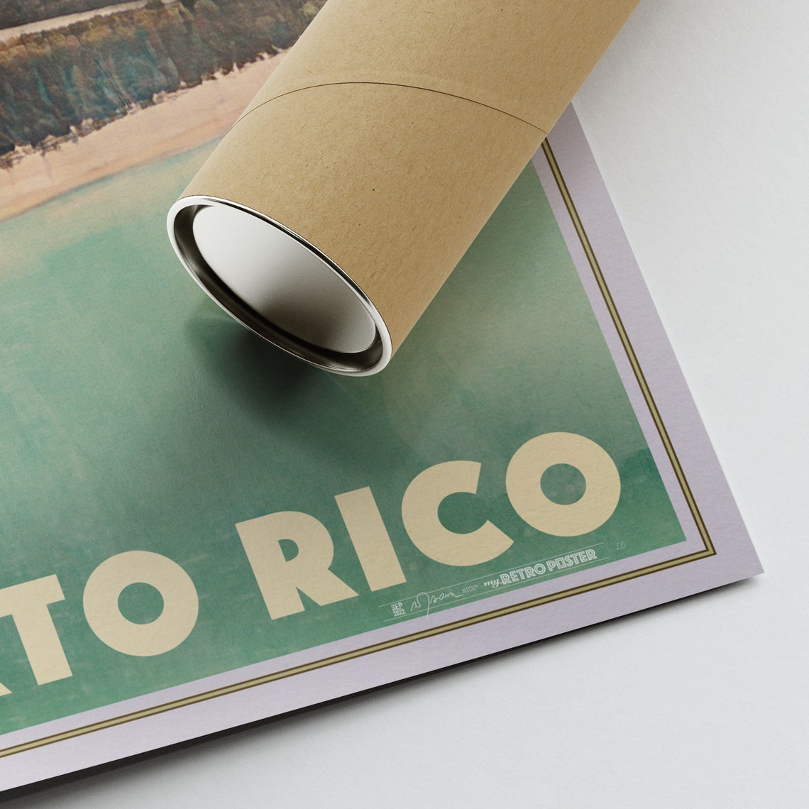 Culebra Poster Flamingo Beach By Alecse Limited Edition Puerto Rico Travel Poster Culebra Print Gallery Wall Print Of Puerto Rico - Image 2