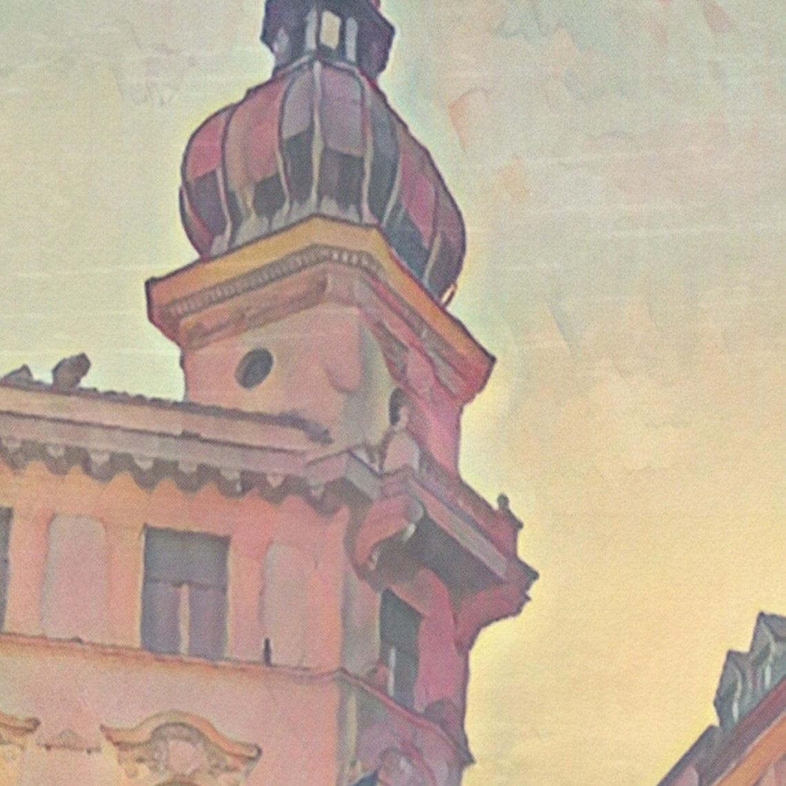 Sarajevo Poster Bosnia By Alecse Limited Edition Bosnia Travel Poster Bosnia Gallery Wall Print Of Sarajevo Bosnia Decoration Gift - Image 4