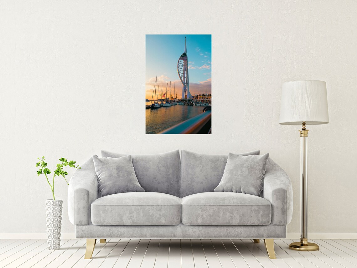 Spinnaker Tower At Gunwharf Quays Portsmouth Limited Edition Print Photography Fine Art Wall Art Exclusive Print Posters Photo - Image 2