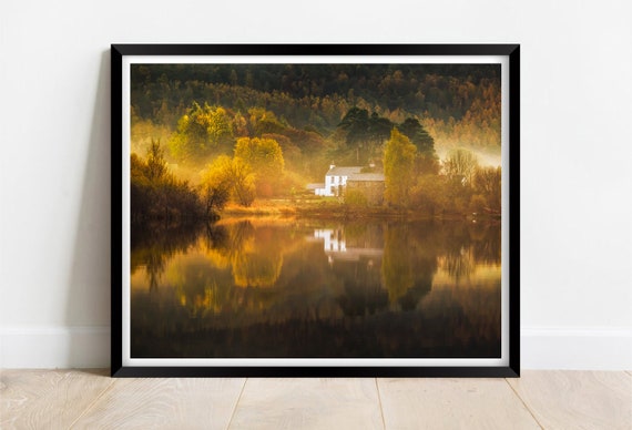 Misty Sunrise Strandshag Bay Allerdale Lake District Limited Edition Print Photography Wall Art Exclusive Print Posters Photos