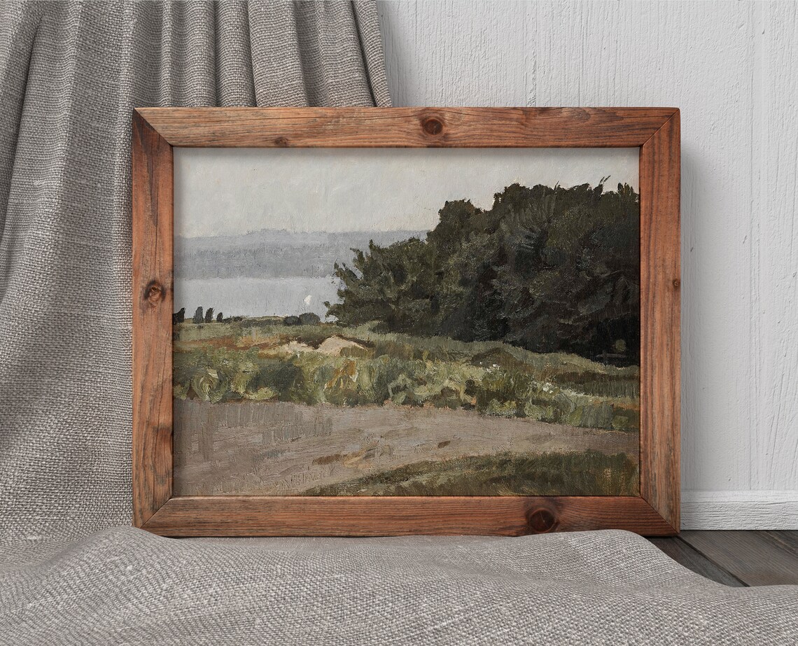 Bavarian Landscape, Vintage German Countryside Art Print - Image 2