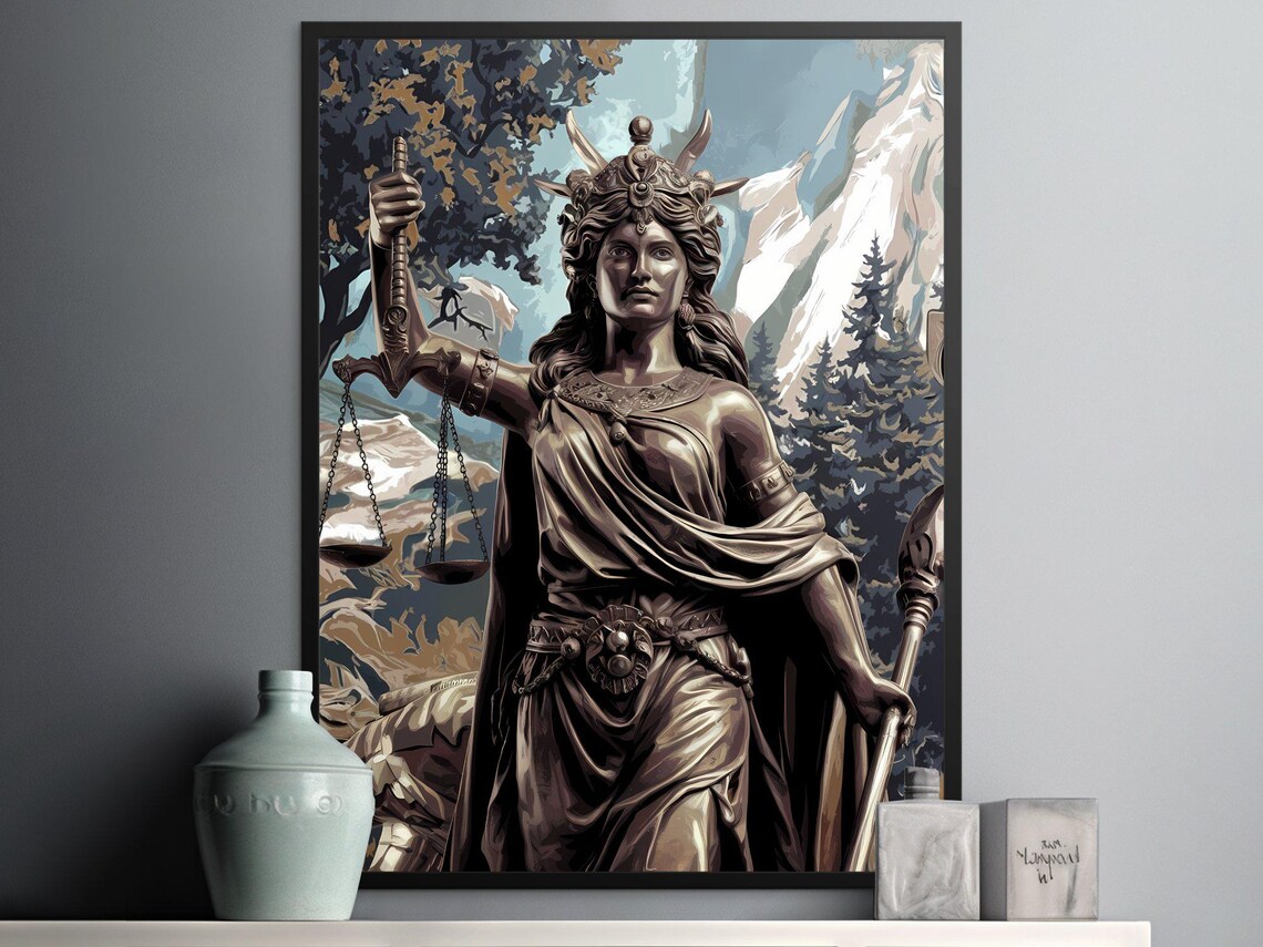 African Santeria Wall Art, Cuban Orishas Poster - Image 2