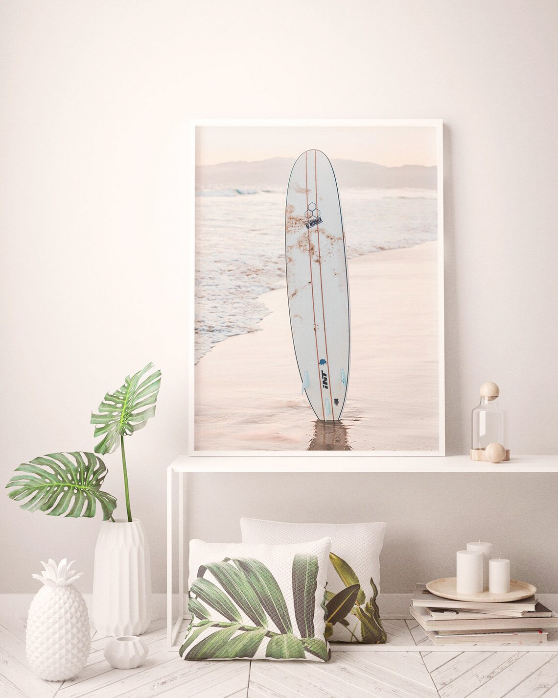 Surfboard Decor Beach Life Surf Photography Art Print - Image 2